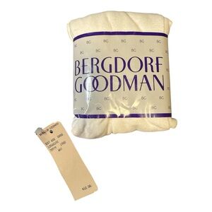 Vintage Bergdorf Goodman Cream Tights NWT Made in USA
